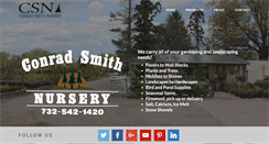 Desktop Screenshot of conradsmithnursery.com